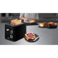 Tefal Smart‚Äôn Light TT640840 2 Slice Digital Toaster, Black (TEF-TT640840)