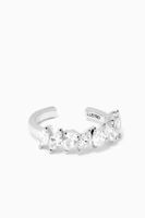 LUSSO Single Ear Cuff with Diamonds in 18kt White Gold - thumbnail