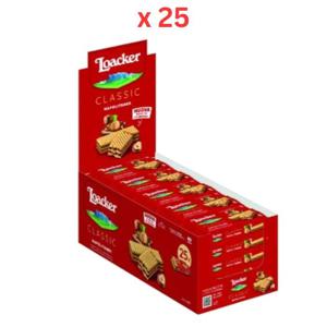 Loacker Classic Napolitaner Wafer 45g x 25 Carton