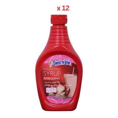 Sweet 'N Low Sugar Free Strawberry Flavored Syrup 12X510G Sweet 'N Low Sugar Free Strawberry Flavored Syrup 12X510G