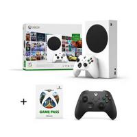 Xbox Series S White 512GB+3M GP + Black Wireless Controller