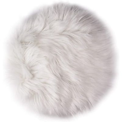 Round Warm Faux Fur Sheepskin Rugs, Fluffy Living Room Carpet Fit for Livingroom Sofa Chair Bed Photographing Background of Jewellery Lightinthebox