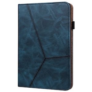 Tablet Case Cover For Lenovo Tab P11 / Plus Tab M10 HD M10 FHD Plus Card Holder with Stand Flip Lines / Waves Solid Colored TPU PU Leather miniinthebox