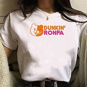 Inspired by Danganronpa V3 Cosplay Anime Cartoon Polyester  Cotton Blend Print Harajuku Graphic Kawaii T-shirt For Women's  Men's Lightinthebox