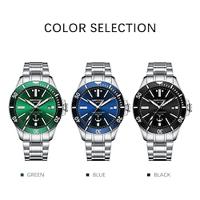 NORTH EDGE Men Mechanical Watch Business Digital dial Automatic Self-winding Luminous Waterproof Stainless Steel Strap Watch Lightinthebox