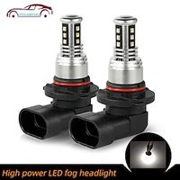 OTOLAMPARA 2PCS Import ZES Chip Car LED Fog Light Bulb HB4 30W 5500K White Color 4 Sides Lightness Inset Driver Design LED Foglight Bulb 9006 IP68 Waterproof Lightinthebox - thumbnail