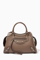 Neo Classic Small Top Handle Bag in Grained Calfskin Neo Classic Small Top Handle Bag in Grained Calfskin