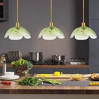 LED Glass Pendant Light Ceiling Lamp Modern Hand-Blown Glass Industrial LED Creative Loft Bar Kitchen Ceiling Lamp Home Decoration Installation Pink Green Blue Cord Adjustable110-240V Lightinthebox - thumbnail