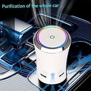 Car Negative Ion Air Purifier Air Deodorizer Small Office Home Odor Removal Deodorant Machine Negative Ion Purifier Car Air Fresheners Lightinthebox