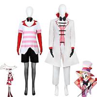 Inspired by Hazbin Hotel Angel dust Anime Cosplay Costumes Japanese Carnival Cosplay Suits Accessories Outfits Long Sleeve Coat Vest Pants For Men's Women's Lightinthebox