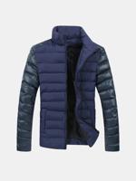 Lightweight Patchwork Warm Padded Jackets - thumbnail