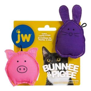 JW Cat Pig-Ee & Bunn-Ee Catnip Combo