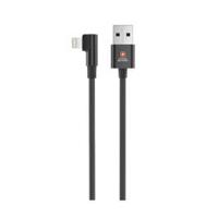 Swiss Military USB to Lightning 2M Braided Cable, Black