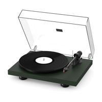 Pro-Ject Debut Carbon Evo Belt-Drive Turntable with Ortofon 2M Red - Satin Green - thumbnail