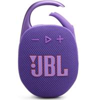 JBL Clip 5 Ultra-portable waterproof speaker with AURACAST| Powerful Audio| Dustproof| Wireless Bluetooth Streaming| 12 Hours of Playtime| Purple