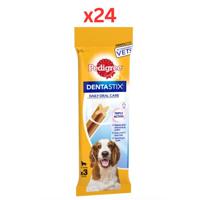 Pedigree Dentastix Medium Breed Dental Dog Chews 3Pcs (Pack of 24)
