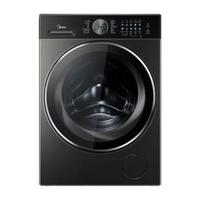 Midea 10KG Washing Machine MF210W100WB/T-GCC Front Load WiFi Enabled Titanium Finish Energy Efficient (MF210W100WB/T-GCC)