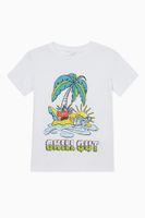 "Chill Out" Cotton Jersey T-Shirt - thumbnail