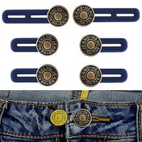 6 PCS Pants Extender Button Waistband Extender Buttons for Men and Women Jeans Waist Extender Metal Buttons No Sew Button for Extender Jeans Pants Collar Perfect To Any Jeans Pants Lightinthebox