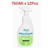 Aqua Care Nano Green Anti Microbial Surface Disinfectant - 750Ml x 12Pcs