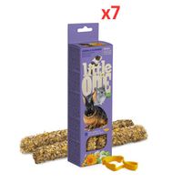 Little One Sticks For Guinea Pigs, Rabbits, Degus And Chinchillas With Herbs And Flowers 2x55g (Pack Of 7) - thumbnail