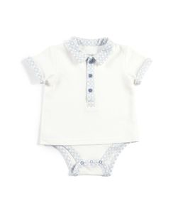 Mock Polo Bodysuit