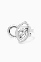 Rock Diamond Cuff Earring in 18kt White Gold - thumbnail