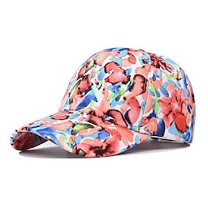 New Fashion Women Tie Dye Cap Multicolor Irregular Print Baseball Cap Female Outdoor Streetwear Summer Caps Hats Lightinthebox