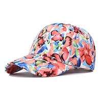 New Fashion Women Tie Dye Cap Multicolor Irregular Print Baseball Cap Female Outdoor Streetwear Summer Caps Hats Lightinthebox - thumbnail