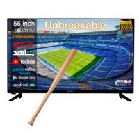 Magic World 55 Inch Frameless Break-Resistant Full HD Smart LED Tv With Built-In DVB-T2/S2 Receiver, Android 13, Wifi, Multilanguage OSD,  - MG55V030FSBT2-13