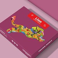 100 Puzzle Cartoon Children's Early Childhood Education Alien Puzzle Dinosaur Puzzle Animal Kindergarten Puzzle Wholesale Lightinthebox