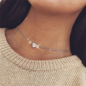 Women's necklace Fashion Street Heart Necklaces Lightinthebox