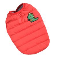 Hong Pet Cotton Padded Vest Coat - Red