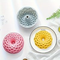 1pc Flower Bloom Shape Cake Baking Pan, Silicone 3D Modeling Suitable For DIY Baking Cake, Chocolate, Ice-cream, Fudge Jelly And Other Production, Baking Tools, Kitchen Gadgets Supplies Lightinthebox - thumbnail