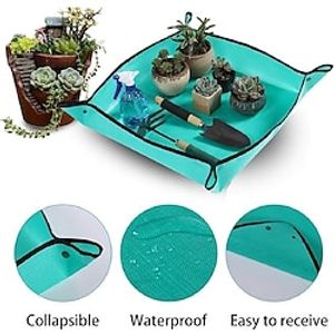 Plant Repotting Mat, Waterproof Transplanting Mat, Succulents Plant Care, Portable Gardening Mat, Gardening Supplies Lightinthebox