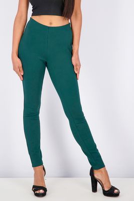 Womens High-Waist Skinny Pants Hunter Forest Womens High-Waist Skinny Pants Hunter Forest