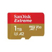 SanDisk Extreme microSD UHS I Card 1TB for 4K Video on Smartphones, Action Cams & Drones 190MB/s Read, 130MB/s Write, Lifetime Warranty