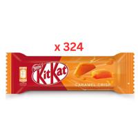 Nestle Kit Kat 2F Caramel 19.5Gm, Box Of 324Pcs