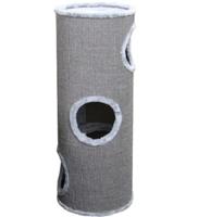 Ebi Trend Cat Dome Everlast Tower Level 3 Cat Scratcher - Grey, 37X37X100CM