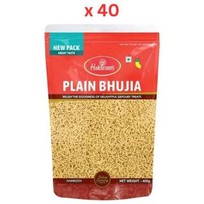Haldirams Plain Bhujia 400gm - Pack Of 40