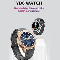 YD6 Smart Watch 1.39 inch Smartwatch Fitness Running Watch Bluetooth Pedometer Call Reminder Fitness Tracker Compatible with Android iOS Women Men Long Standby Hands-Free Calls Waterproof IP 67 47mm Lightinthebox