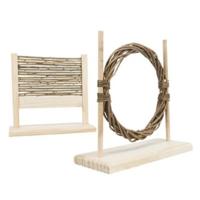 Trixie Agility Set With Obstacle & Ring Brown - 28X26X12Cm