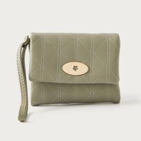 Sasha Quilted Flap Wallet