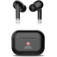 Swiss Military Delta In Ear True Wireless Earbuds, Black - SM-TWS-DELTA1-BLK ( UAE Delivery Only)