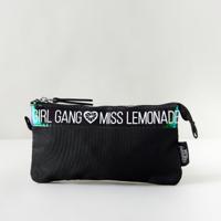 MISS LEMONADE Printed Pencil Case with Zip Closure