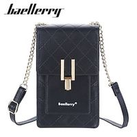 Baellerry Chain Ladies Mobile Phone Bag Multi-function Card Slot Card Bag Vertical Zipper One-shoulder Women Wallet Messenger Bag Lightinthebox - thumbnail