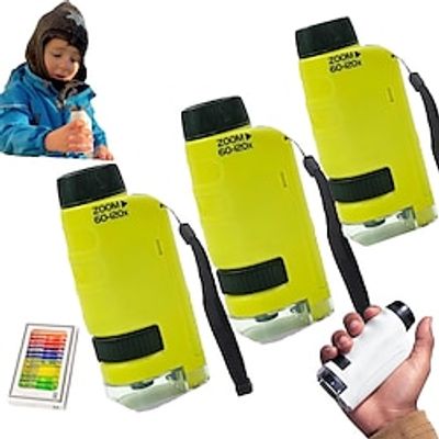 Minilabsters Miniscope Kids, Mini Labsters Portable Microscope, Miniscope Portable Microscope Kids Minilabsters Lightinthebox