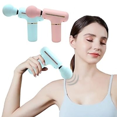 Deep Muscle Massage Gun Electric Massager Mini Fascia Gun Pistol For Body Neck Back Vibration Slimming Relaxation Pain Relief miniinthebox