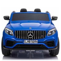 Megastar 12 V Licensed Mercedes-Benz GLC63S Electric Ride On 2 Seater Battery Operated Sports Car- Blue (UAE Delivery Only)