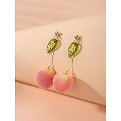 1 Pair Drop Earrings For Women's Wedding Gift Date Alloy Drop Fruit Lightinthebox